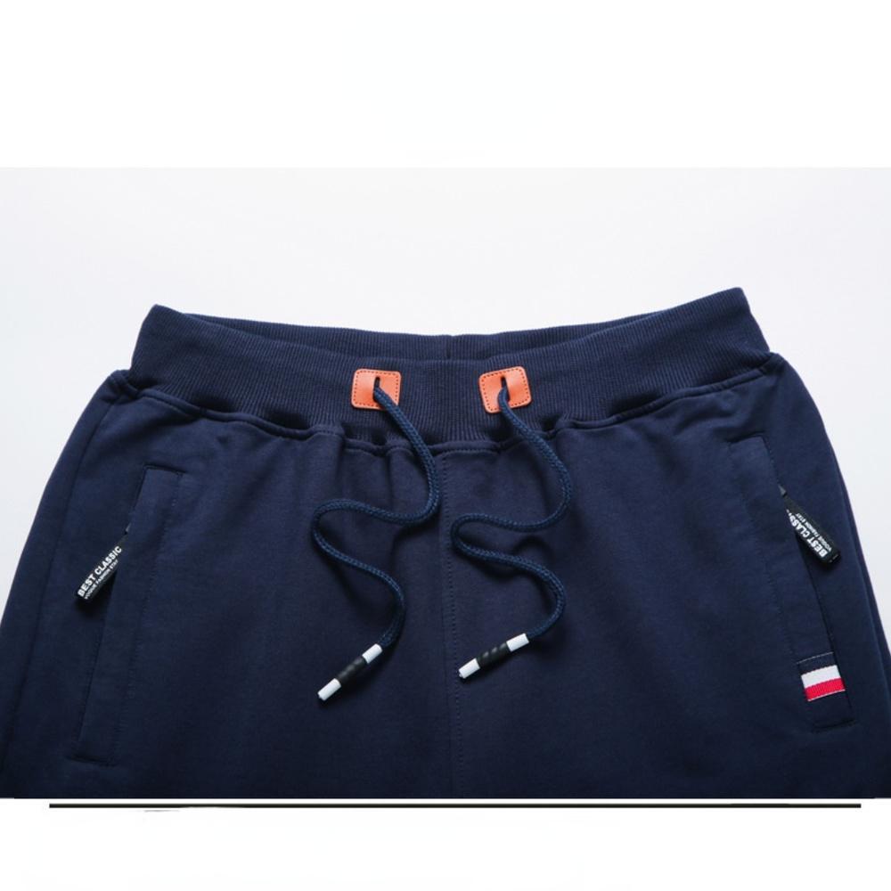 Pánské běžecké sportovní šortky Ležérní letní pas Elasticita Jednobarevné šortky Pánské kalhoty větší velikosti