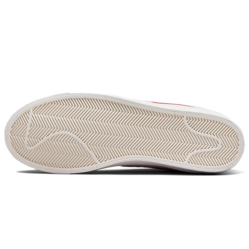 Nike Tenisky Blazer Mid 77 Bílá Phantom Gym Red Skate boty DH7694-100