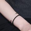 [925 SILVER] ONYX LINK B