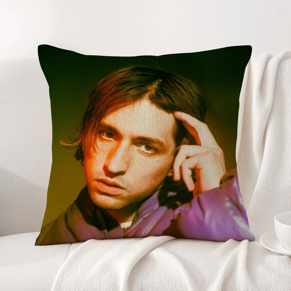 Singer Porter Robinson Pillow Case Natural Linen Organic Fabric Double-Sided Printing Breathable Perfect Gift For Decor