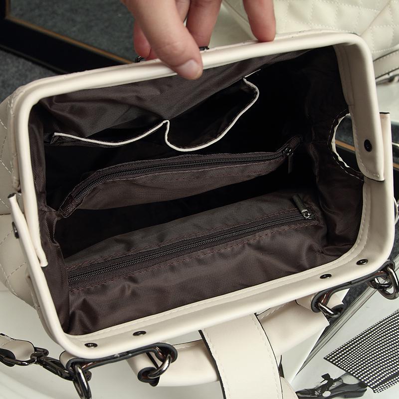 2025 Korean Style Trendy Women's Diamond Shoulder Bag - Fashionable, Versatile, Simple Handbag & Messenger Bag