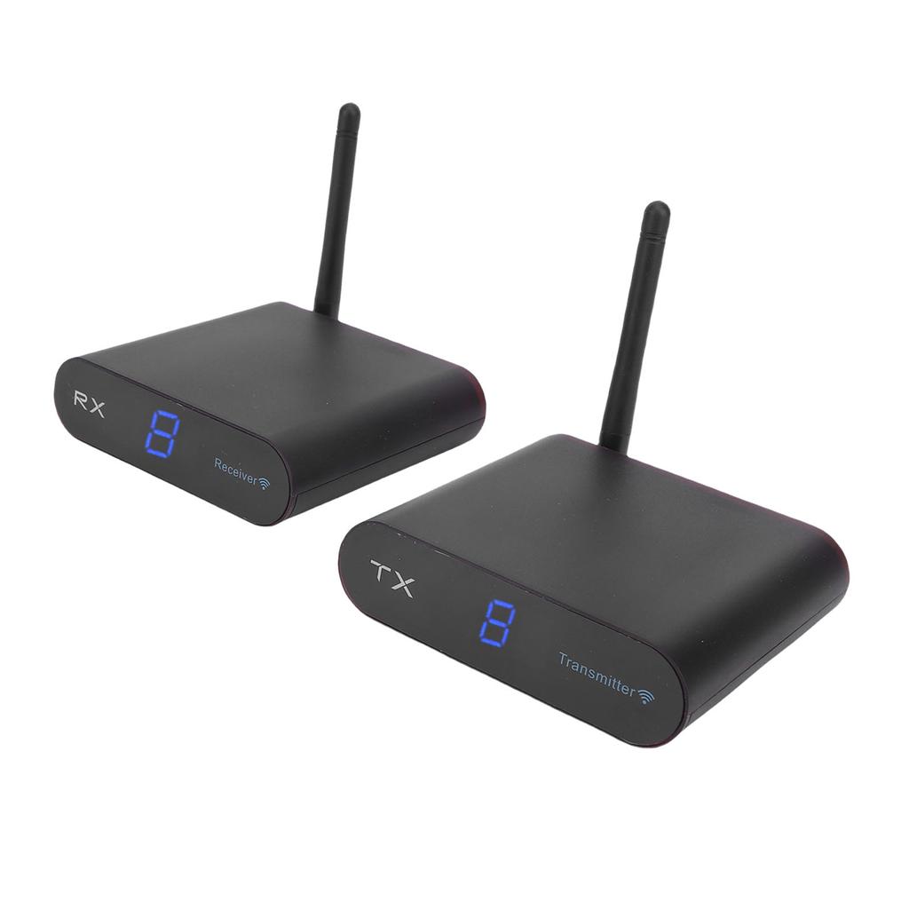 Kit Trasmettitore Ricevitore AV Wireless Plug and Play Adattatore Convertitore Estensore per TV