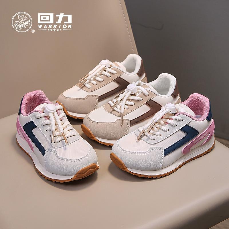 Leather platform autumn new students 4-16 years old boys and girls sports shoes retro versatile shoes