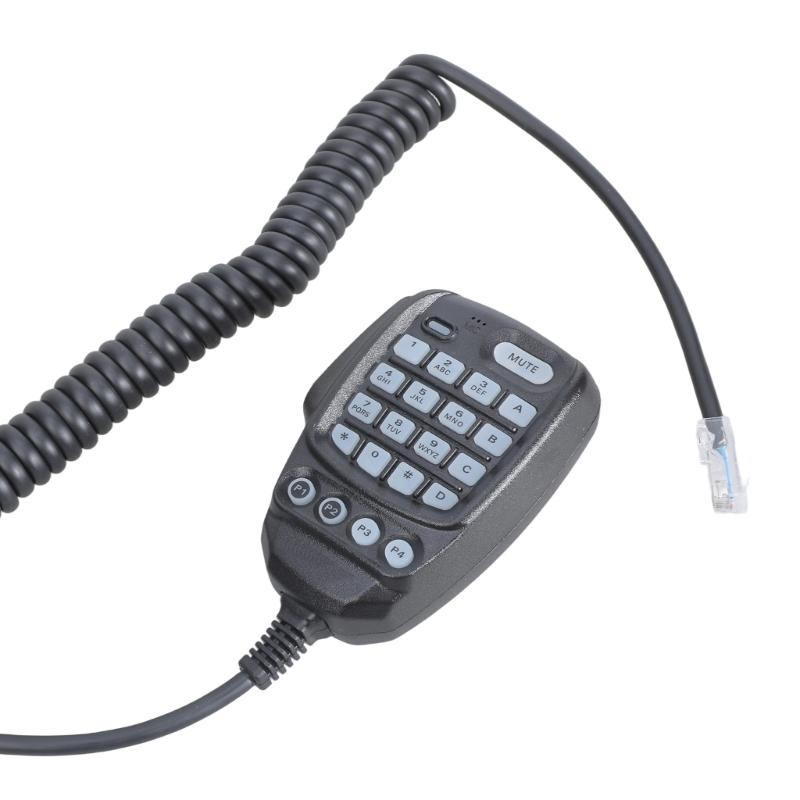 Upgrades ABS Microphone with IP54 Waterproof Rating SSM-85D Microphone High Tensile Strength Mic Suitable for FTM-300DR