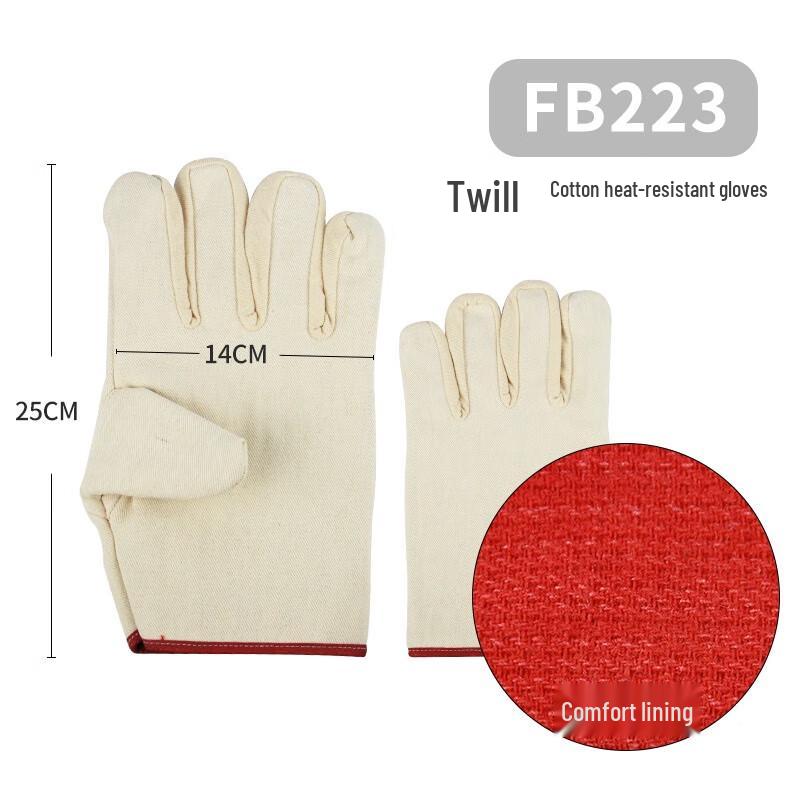 Maihan Heavy-Duty Canvas Welding Gloves One Size