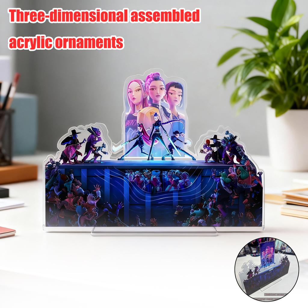 Hot Anime Acrylic Desktop Decoration, Height 16-20cm, Anime Peripheral Signboard, The Best Gift For Fans Of The Secondary World, Festival Gift
