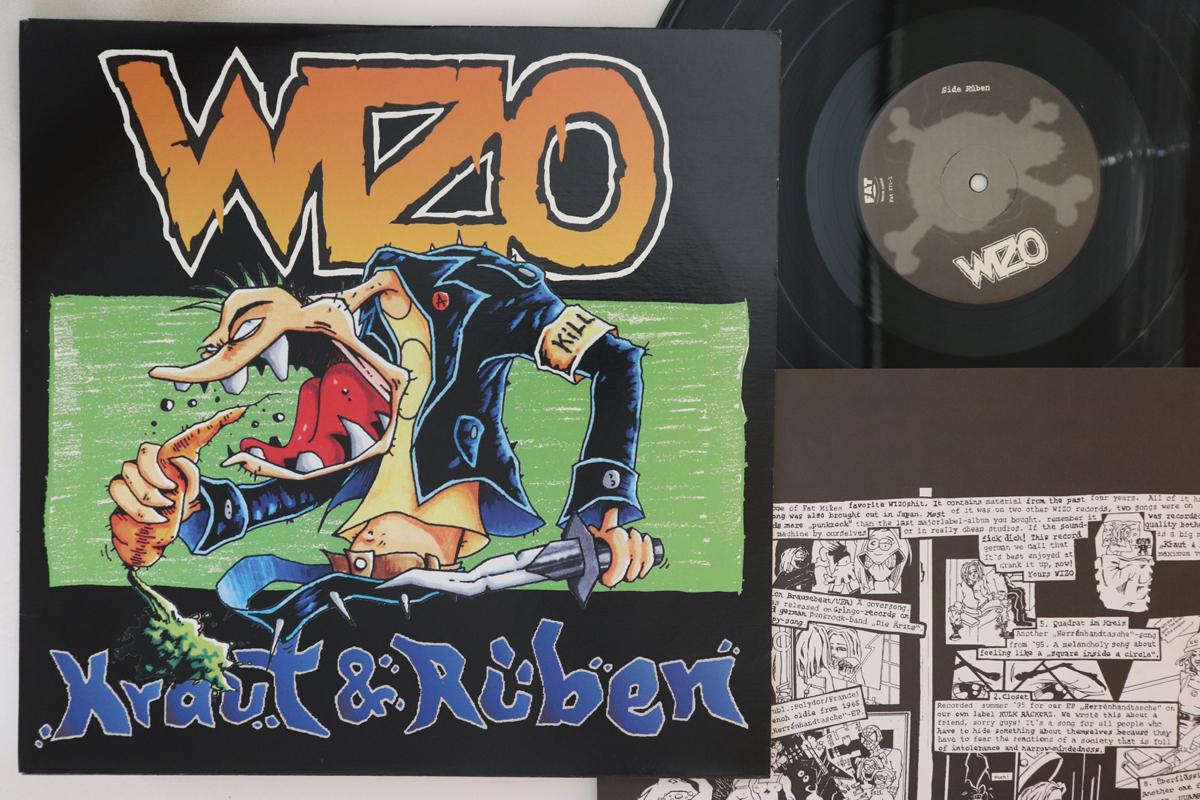 

LP Record WIZO - Kraut & Ruben FAT5711 FAT WRECK CHORD 1998 US Rock Used
