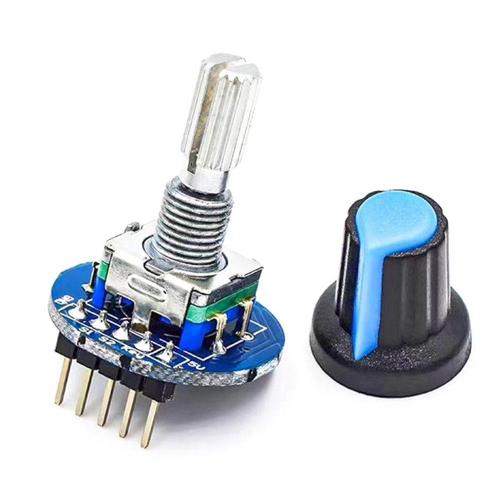 Round Rotating EC11 Digital Audio Potentiometer Brick Sensor Rotary ...