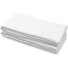 Drap plat - HOME LINGE PASSION - Microfibre 82 g - 180 x 290 cm - 1 personne - Blanc