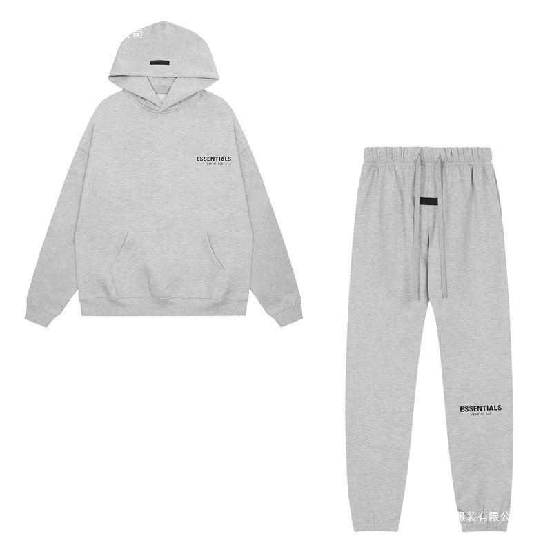 Mens Hooded Oversized Cotton Sweatshirt With Flocked Letter Print Warm Lined Casual Pullover