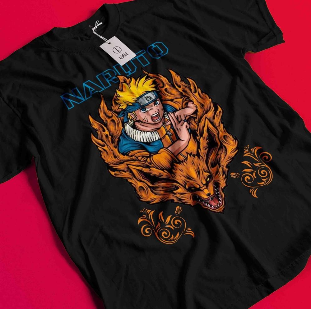 

Naruto Tshirt Itachi Uchiha T-Shirt Jiraya Shirt Madara Kakashi Hinata Anime Tee BB448 XL