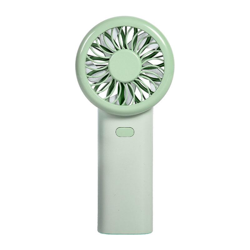 

Portable 6-inch USB Rechargeable Desktop Fan for Home and Office 75*39*167mm зелёный