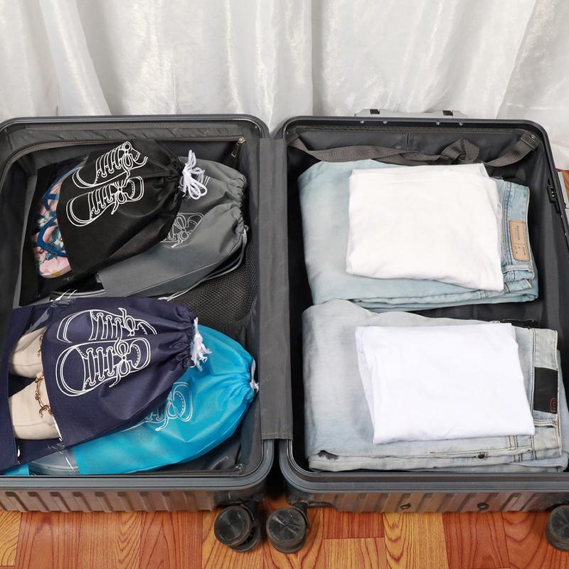 Torby do przechowywania butów Organizer do szafy Torba podróżna z włókniny Wodoodporna torba kieszonkowa na ubrania Torba wisząca