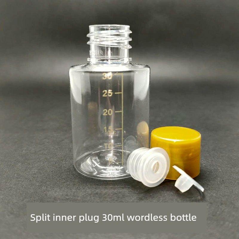 

Yifu Lai Maintenance Liquid, Freckle Removal Liquid Bottle, Empty Bottle with Lettering Pattern, Refillable Bottle, Beauty Salon Printed Logo 30ml Without Words 50 Pieces