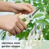 Steel Premium Hand Pruner Gardening Shear Garden Clippers With Ergonomic Garden Secateur Accessories Parts Handles Tool