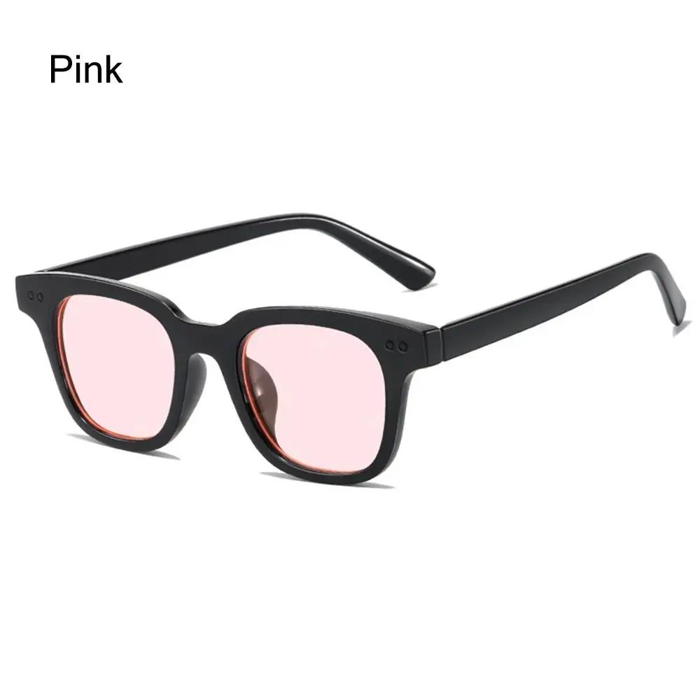 Vintage Square Frame Sunglasses Luxury Retro Ocean Lens Sun Glasses Colorful UV Protection Shades Summer Eyewear