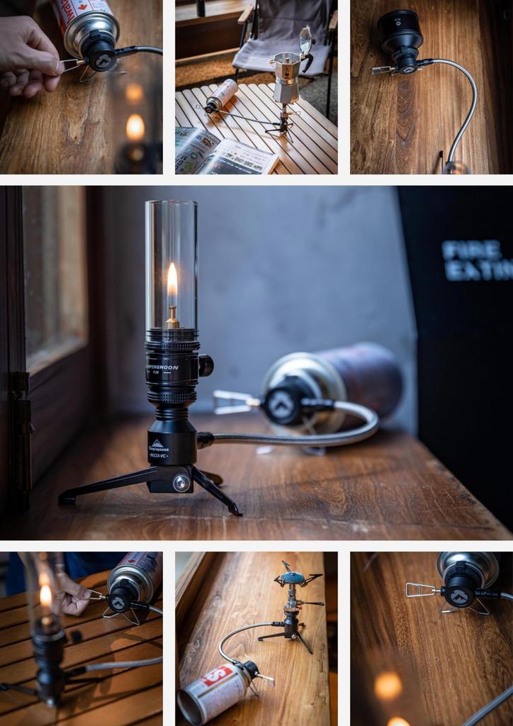 CAMPING MOON Cord Type CB Can Stand Type Vertical Conversion