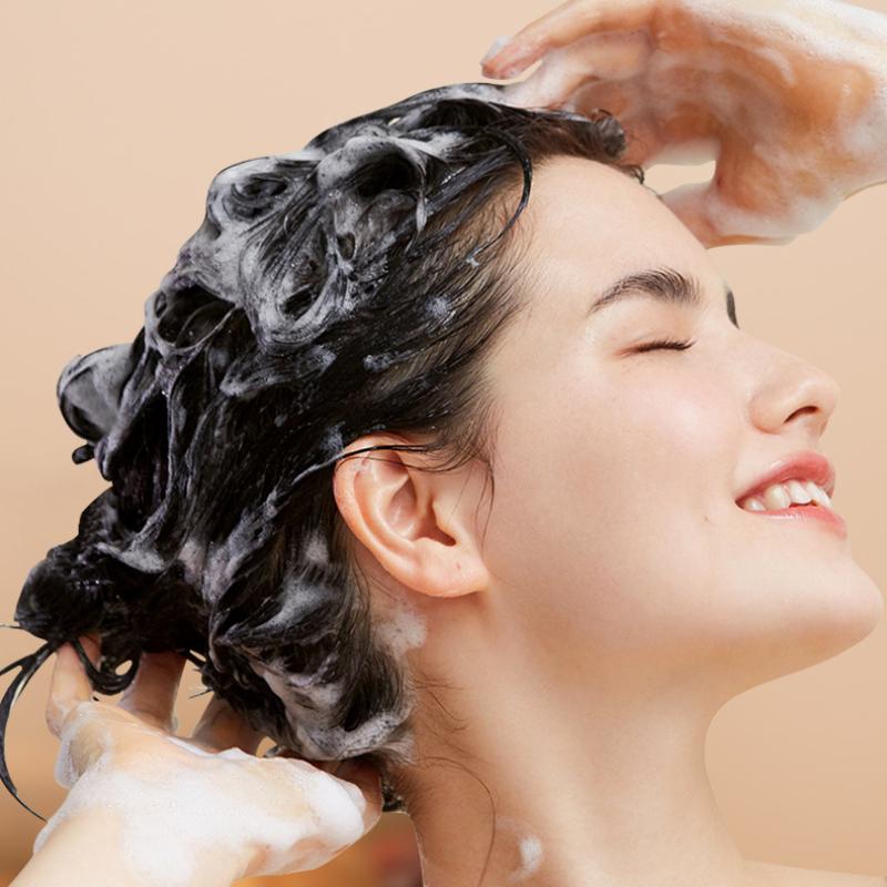 Pflanzen Shampoo Seife 60g SADOER Wurzelstärkend Tiefenreinigend Haar Seife