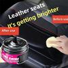 Automotive Interior Polishing Paste - 50g, Car Care Kit for Plastic & Leather, Black Tire Gloss Wax, Refurbishing Cream