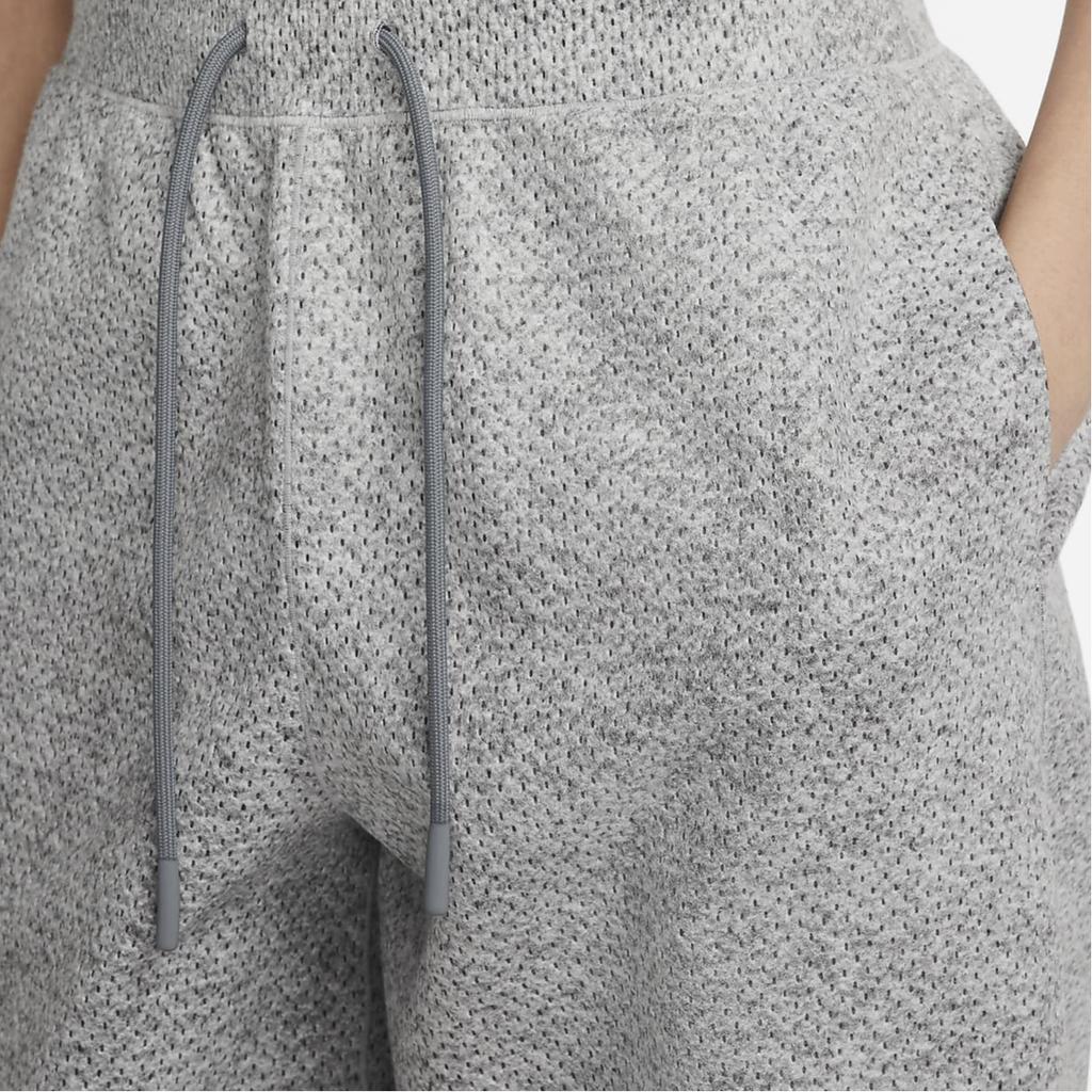 Nike Solid Color Logo Embroidery Elastic Waist Casual Sports Pants Women Bottoms Grey DQ6682-077