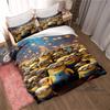 Cartoon (Despicable Me) Printed Bedding Set — Duvet Cover & Pillowcase Set — A Deluxe Gift for Teens, Girls, and Boys