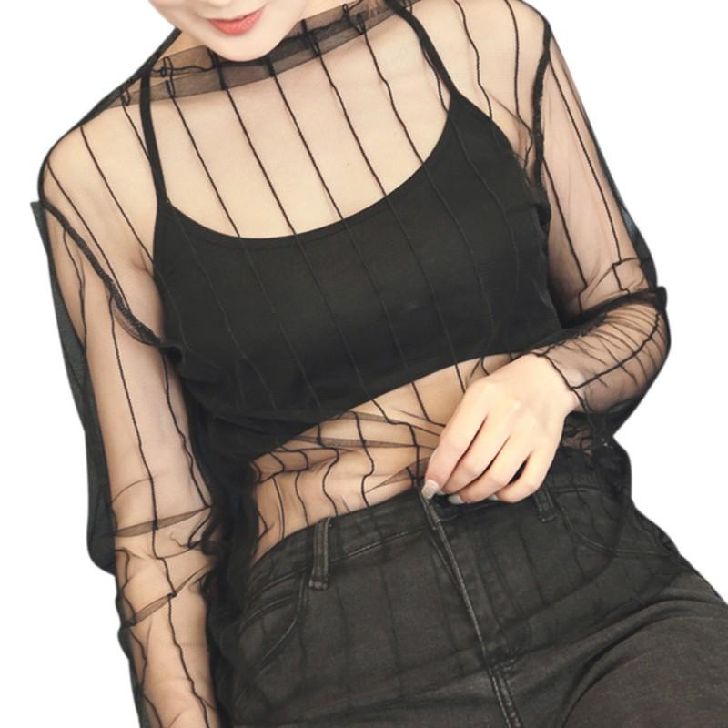 

Летняя женская сексуальная прозрачная сетчатая рубашка, блузка