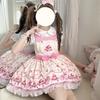 Japanese Kawaii Sweet Dessert Mini Cake Full Price Lolita Dress Original JSK Suspender Lolita Dress