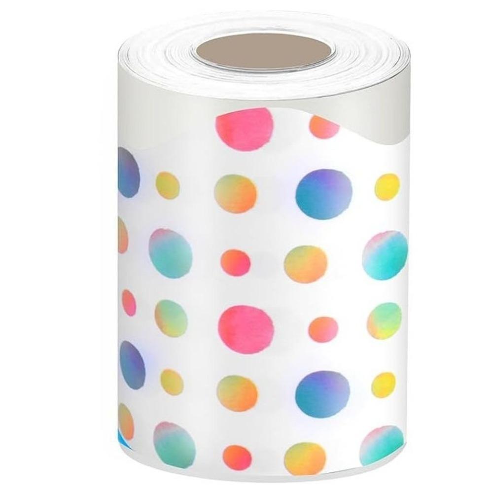 

7,5 см x 10 м Бумажная бордюрная лента для доски объявлений, наклейка, поделки ручной работы 04