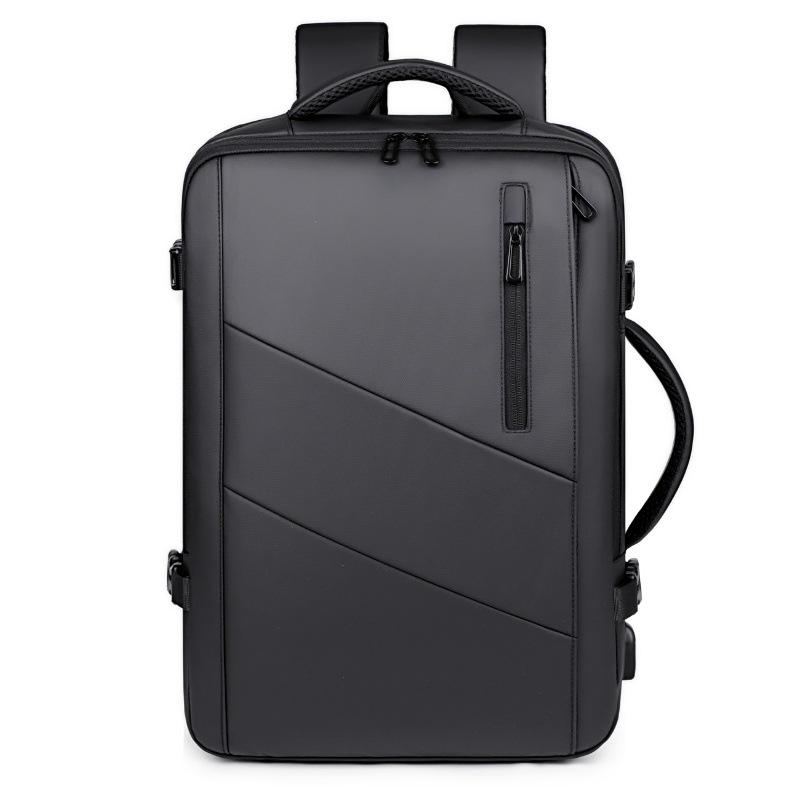 High-Quality Expandable Water-Resistant Business Backpack with Large Capacity