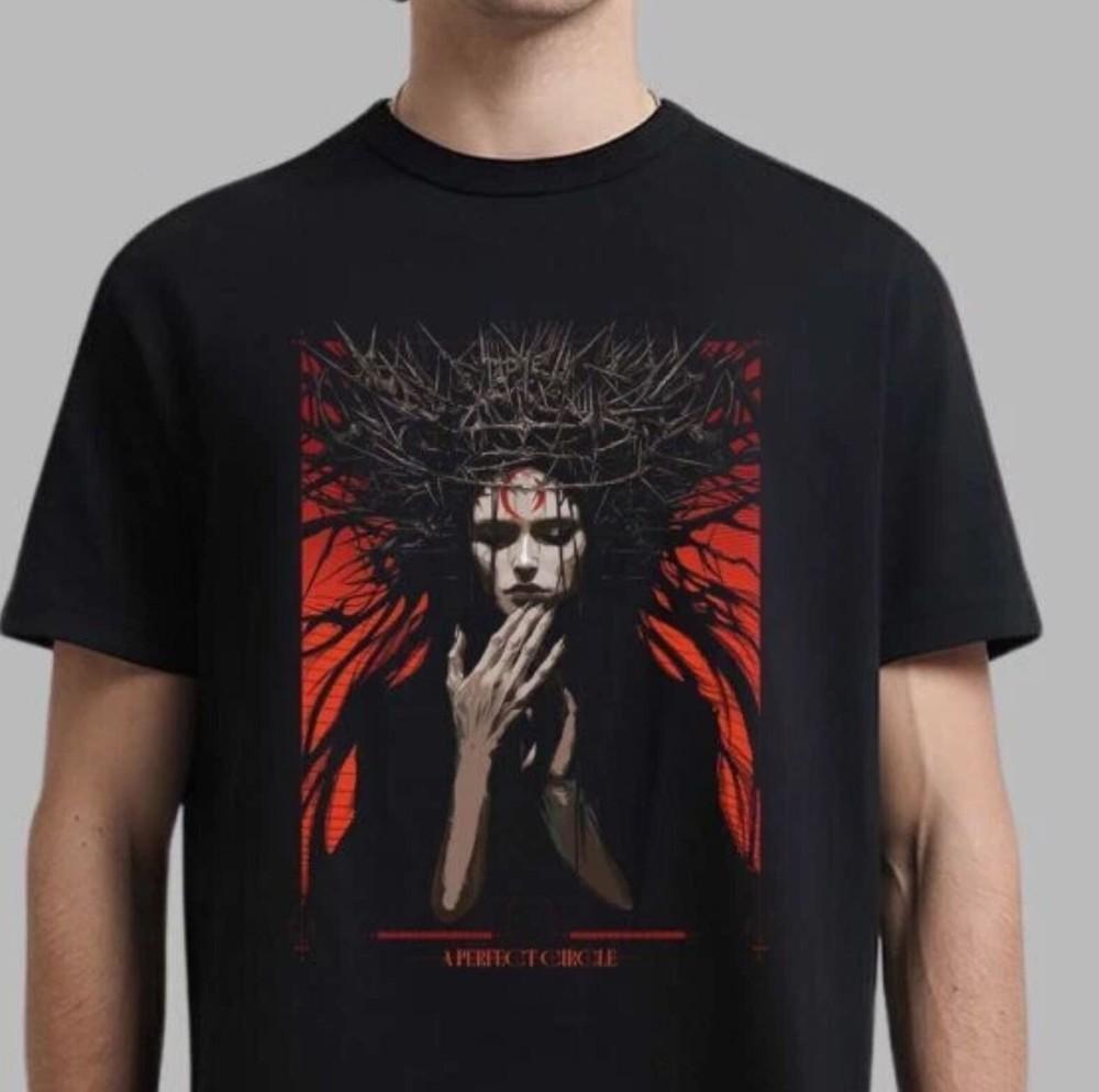 

A Perfect Circle Sessanta 2025 Thorns T-Shirt Unisex Acrisure Arena XL