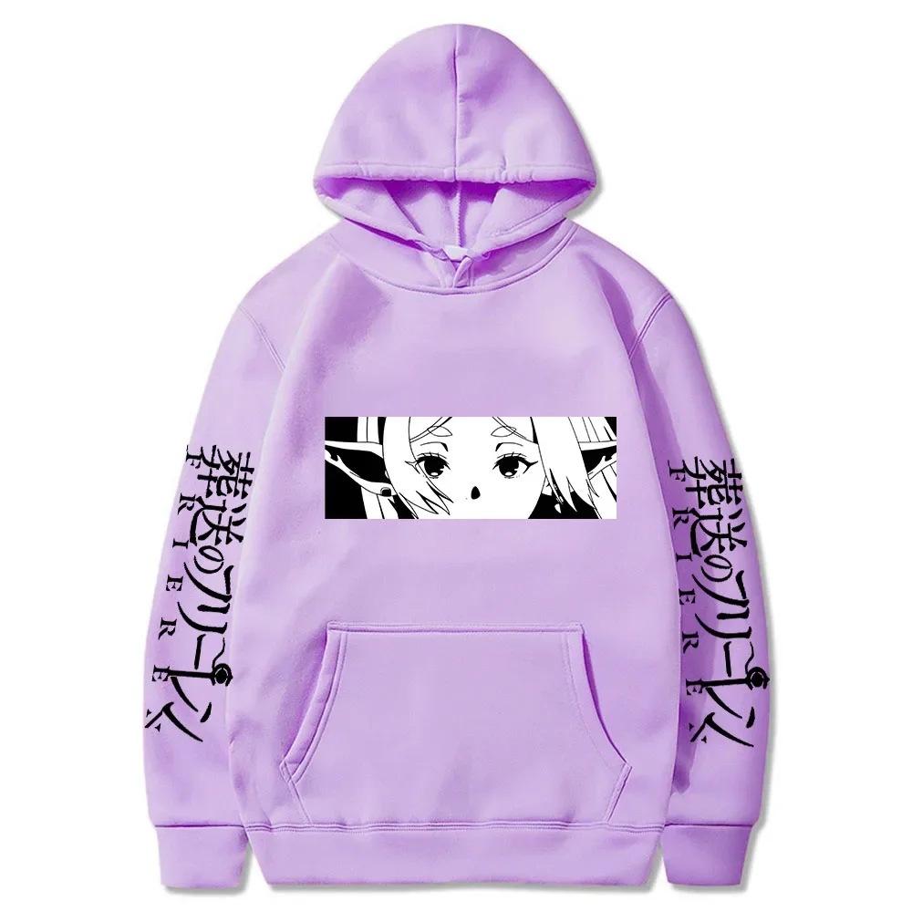 Harajuku Anime Beyond Journey's End Women Sweatshirts Autumn Winter Fleece Hoodies