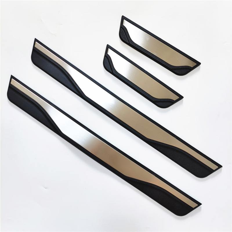 For Nissan X-Trail T32 Rogue 2014-2024 2025 Door Sill Pedal Welcome Scuff Plate Decoration Cover Trim Protectors Car Accessories