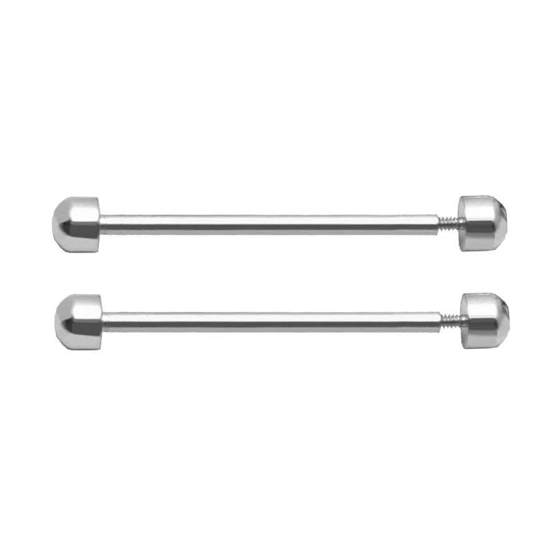 2 Pieces/set Watch Screw Tube Stem for Watch, for Smart Watch Stem Link Kit for 16mm 18mm 20mm 22mm Band Strap