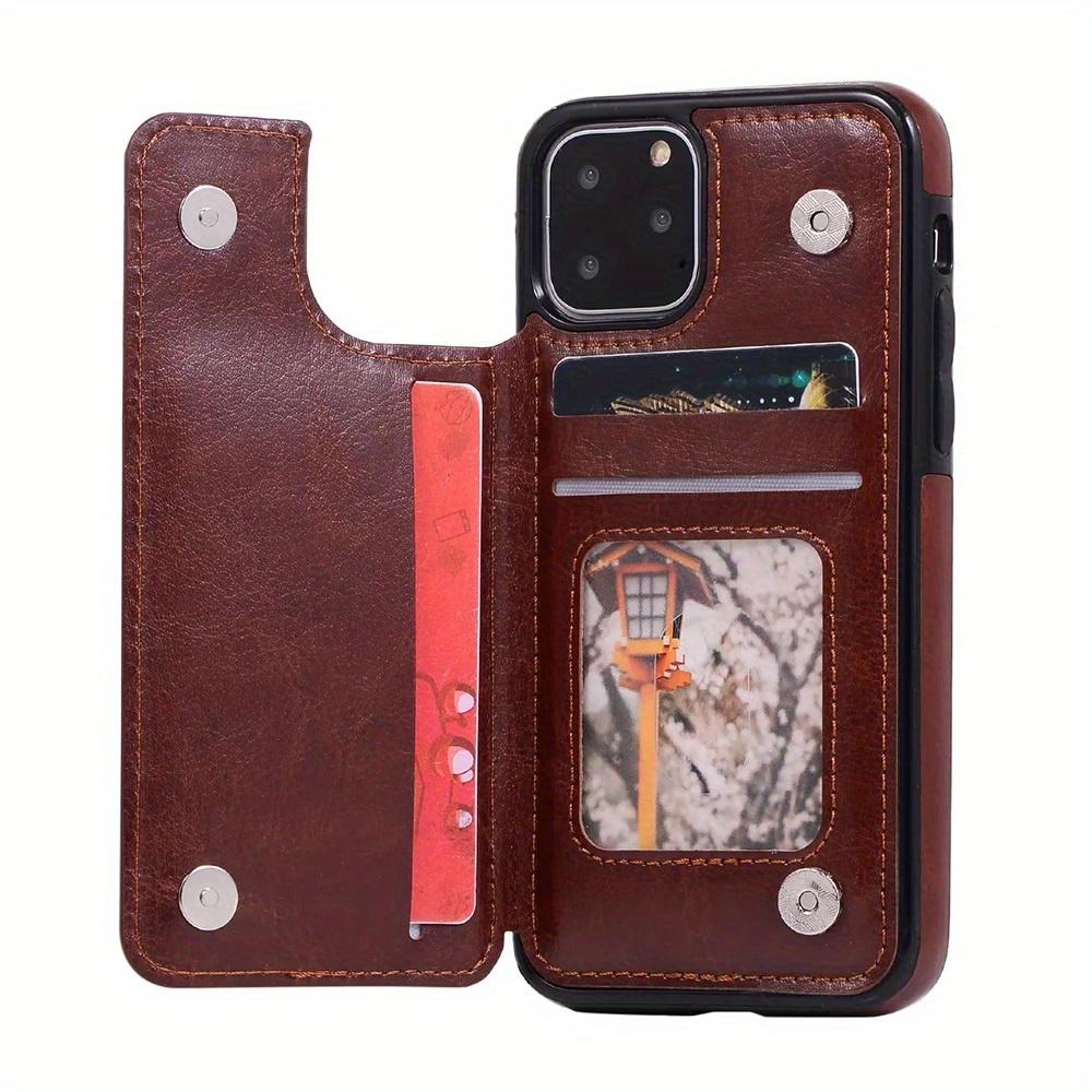 Leather Wallet Case For IPhone 14/13/12/11/Pro Max/Mini/XR/X/XS Max/8/7/6S/6 Plus/SE2/SE3/2022/2020 - Card Holder & Flip Back Cover