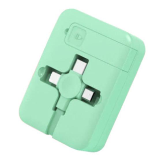 Retractable Data Cable Multi Ports Charging Cable for Most Phone Fast Charging 100cm 3-in-1 Cord for Android for IOS