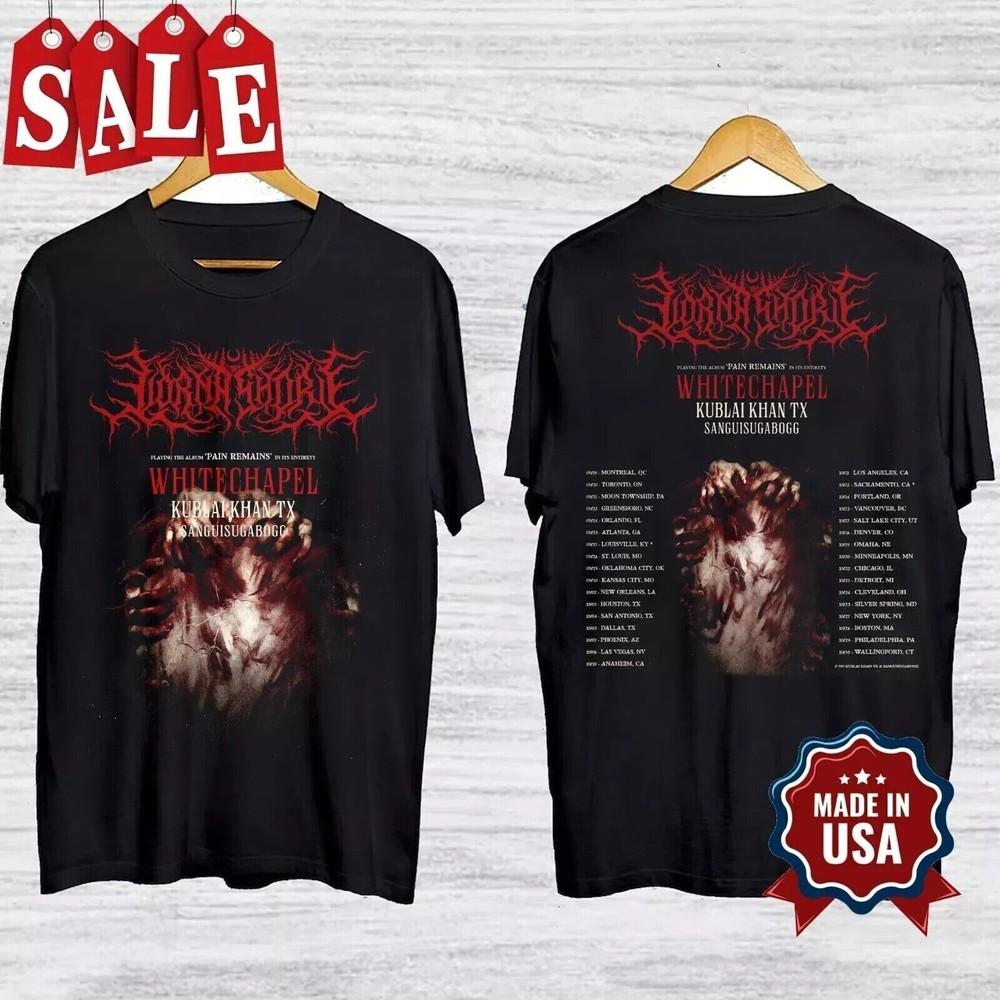 Новая футболка Lorna Shore Тур 2024 Унисекс S-3XL Унисекс Футболка S