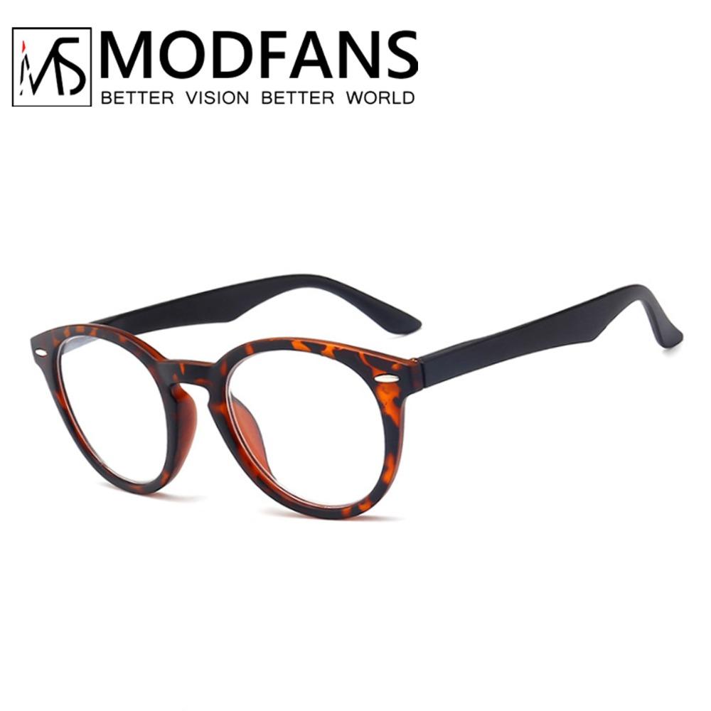 Women Reading Eyeglasses Vintage Classic Round Readers High quality Leopard Presbyopic Spectacles with Spring Hinge