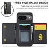 DG.MING M5 Series For Google Pixel 9 Pro/Pixel 9 Case Detachable Magnetic Leather Phone Cover with Card Slots