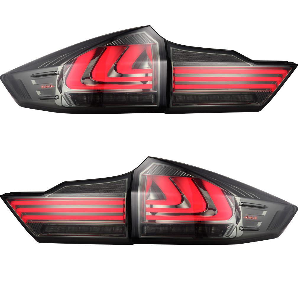 LED Headlight Assembly Upgrade for 2014-2017 Honda City: Includes Brake and Fog Lights