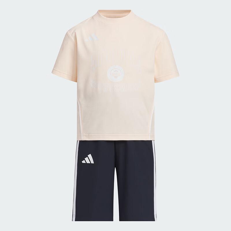 Adidas Girls' AEROREADY T-Shirt Shorts Set