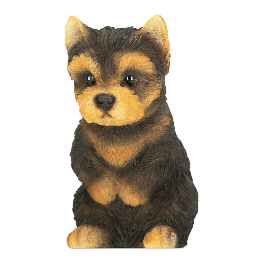 Devalier ca168 [Authentic] Yorkshire Terrier Resin Dog Figurine, Perfect Gift