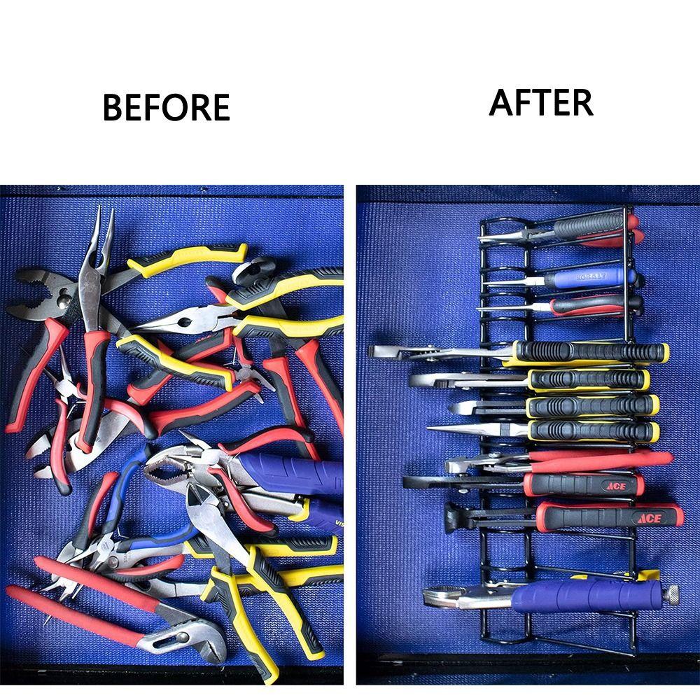 Space Saving Pliers Tools Organizer Durable Wrench Hand Tool Holder  Workshop Garage