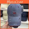 Vintage Distressed Baseball Cap With Embroidered Logo For Streetwear And Winter Warmth
