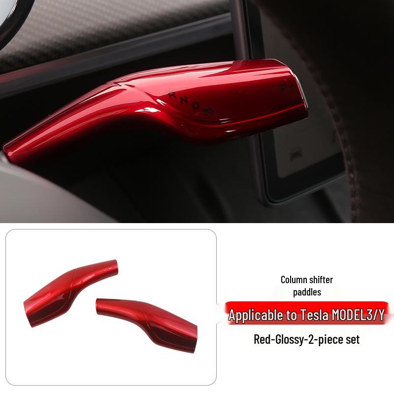 Tesla Model 3/Y Carbon Fiber Interior Console & Steering Wheel Trim