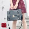 Japanese Style JK Retro Crossbody Bag: Soft Girl Cambridge-Inspired Messenger with Large Capacity