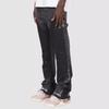 Y2k Trendy High Street Men's Jeans Loose Fit Straight Leg Casual Drag Trousers American Style Vintage Micro Flare