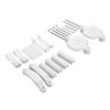 Baby Gate Handrail Mount Base High Strength Plastic Strong Load Bring Baby Gate Banister Adapter for Home