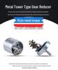 Mingyang 24V/12V Mini DC Brushed Geared Motor 370 Low Speed Reduction Box