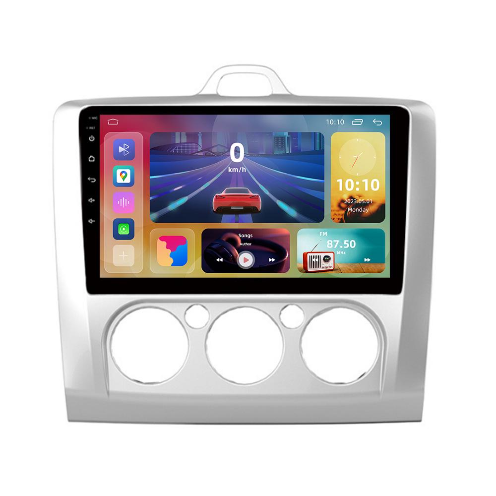 Android Navigator with Wireless CarPlay for Ford Focus Manual A/C Models (2006-2014)