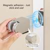 Universal Magnetic Shower Holder Adjustable Rail Slide Bar Wall Mounted Adjustable Shower Rack Easy to Install